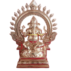 Ornate Vinayakar sculpture from the collection